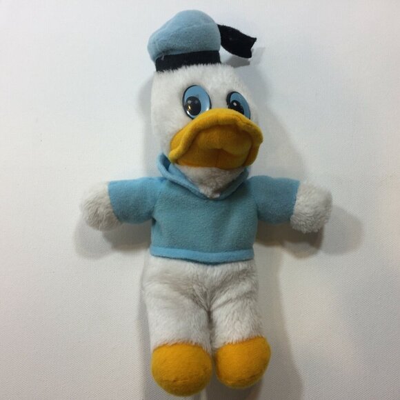 Vintage Disney Donald Duck 10" Plush Toy Stuffed Animal Stuffie Mickey  Friends - Picture 9 of 12